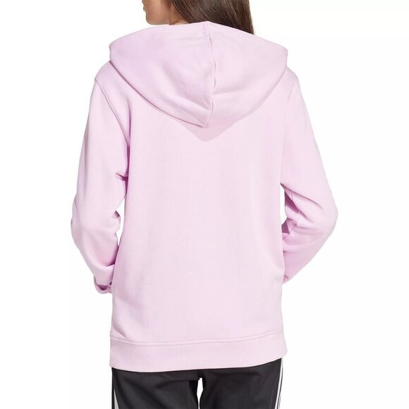 NWT Adidas Originals Adicolor Essentials Pink Fleece Hoodie - Picture 3 of 7